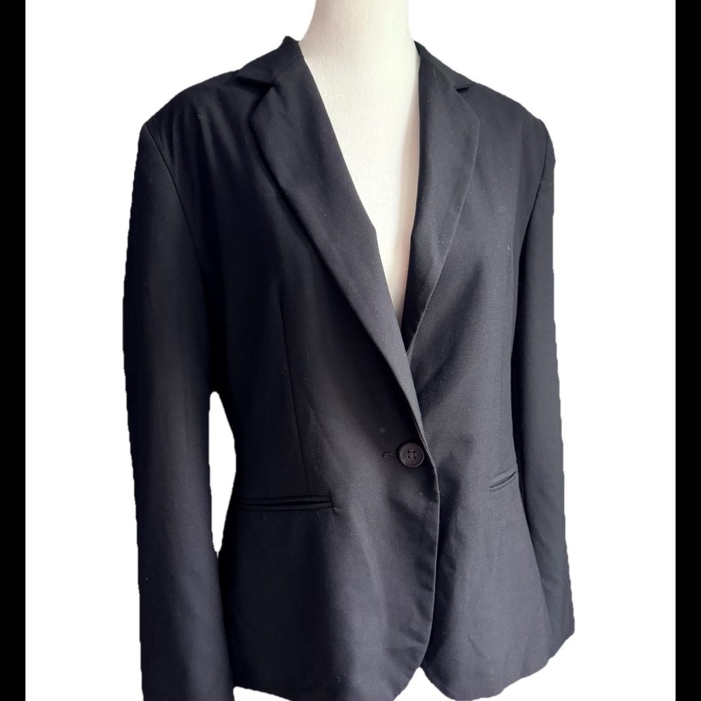 HIPCHIK COUTURE Women’s Vintage Black Embellished Blazer Sz M - Picture 2 of 6